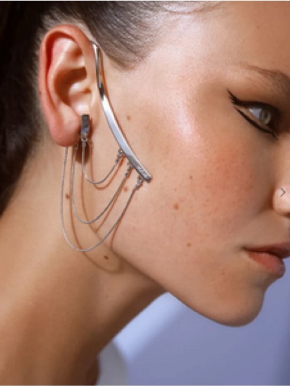 MAM Viv Ear Cuff In Silver Finish 9, $212 Retail New in Box